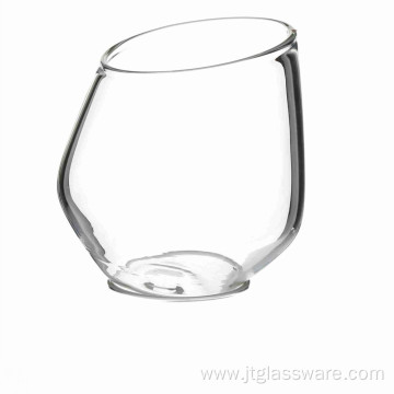 Transparent Pyrex Glass Wine Cups